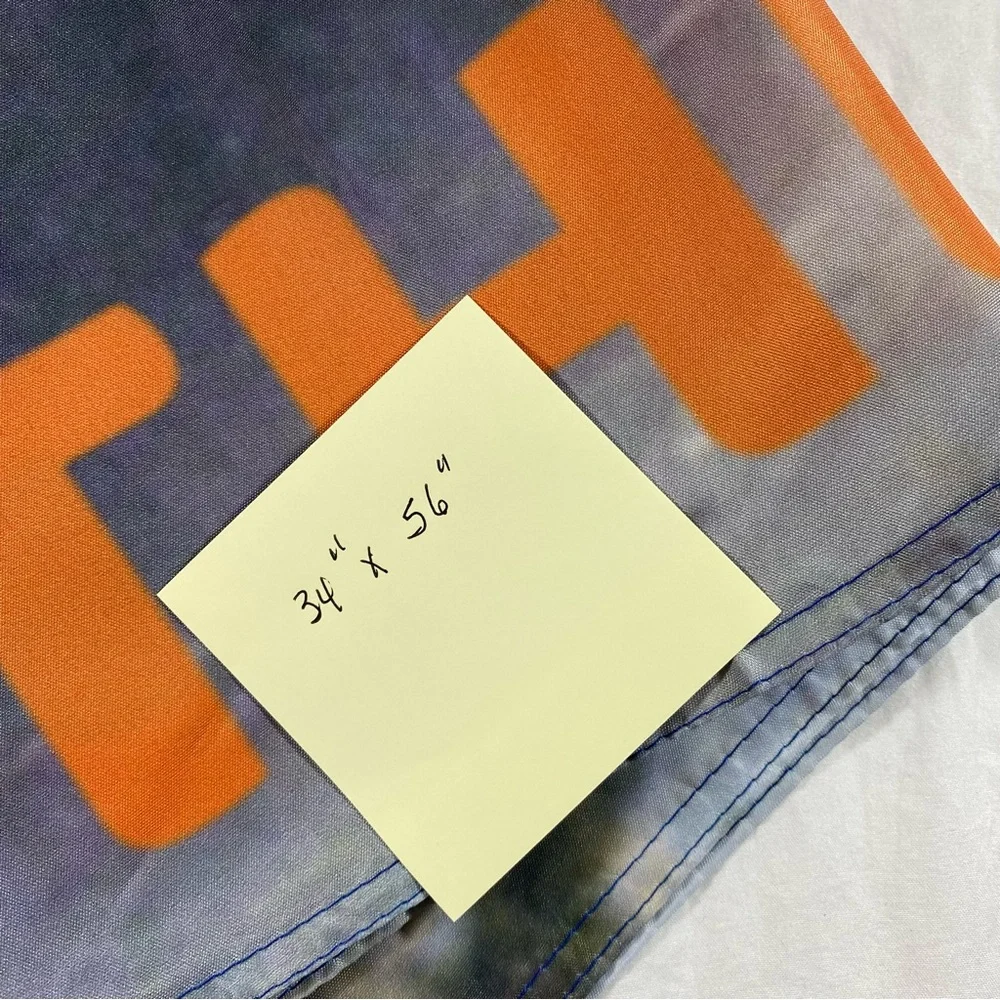 The juice is loose OJ chase fabric banner 34